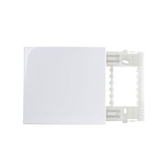 CONJ PLACA 4X4 CEGA BCO C/SUPORTE SLEEK MARGIRIUS