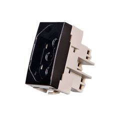 TOMADA PADR BR 2P+T 20A-250V EBONY SLEEK MARGIRIUS