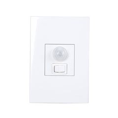 CONJ SENSOR PRESENÇA BIV C/INTERRUPTOR BCO S MARGI