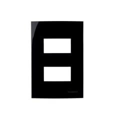 PLACA 4X2 2POST HORIZ SEPARAD EBONY SLEEK MARGIRIU