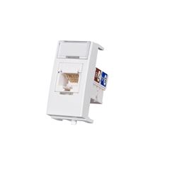 TOMADA INFORMATICA RJ45 CAT6 BRANCO SLEEK MARGIRIU