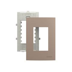 CONJ PLACA 4X2 3 POST HORIZ ARGILA C/SUP S MARGIRI