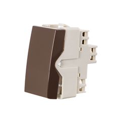 INTERRUPTOR SIMPLES 10A-250V MARROM SLEEK MARGIRIU