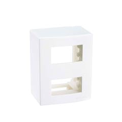 CAIXA SOBREPOR 95X75 2 POSTOS SEP C/SUP BR SLEEK