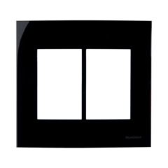 PLACA 4X4 6 POSTOS HORIZ EBONY SLEEK MARGIRIUS
