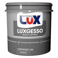 LUXGESSO 3,6L BRANCO TINTAS LUX