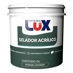 SELADOR ACRILICO 15L BRANCO TINTAS LUX