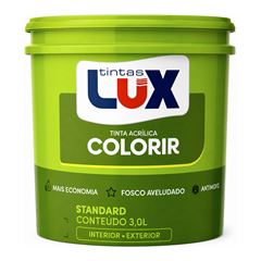 COLORIR 3,0L BRANCO NEVE TINTAS LUX