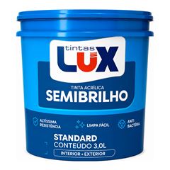 SEMI BRILHO 3,0L NEVOA TINTAS LUX