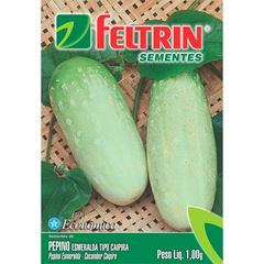 SEMENTE PEPINO ESMERALDA CAIPIRA FELTRIN